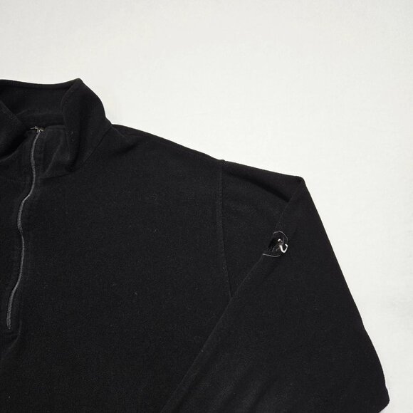 Mammut Tecnopile Sweatshirt Womens Black Fleece Half‎ Zip Streetwear Pullover M - Picture 4 of 13